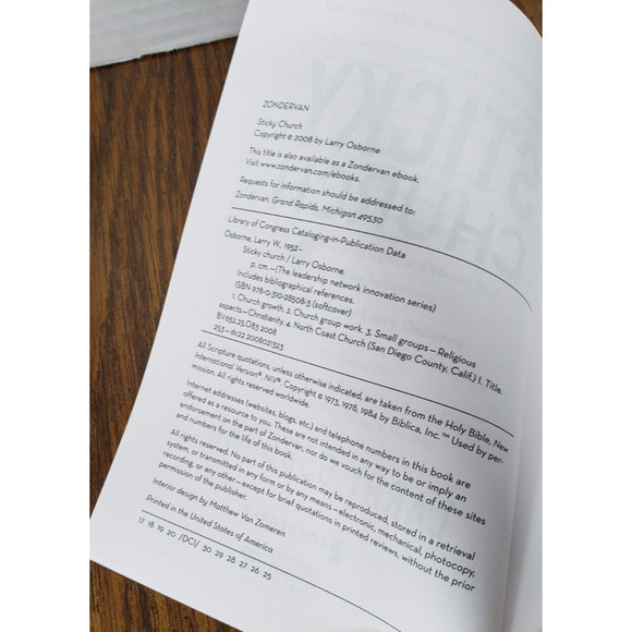 Sticky Church (Leadership Network Innovation Series) Larry Osborne - Picture 5 of 5